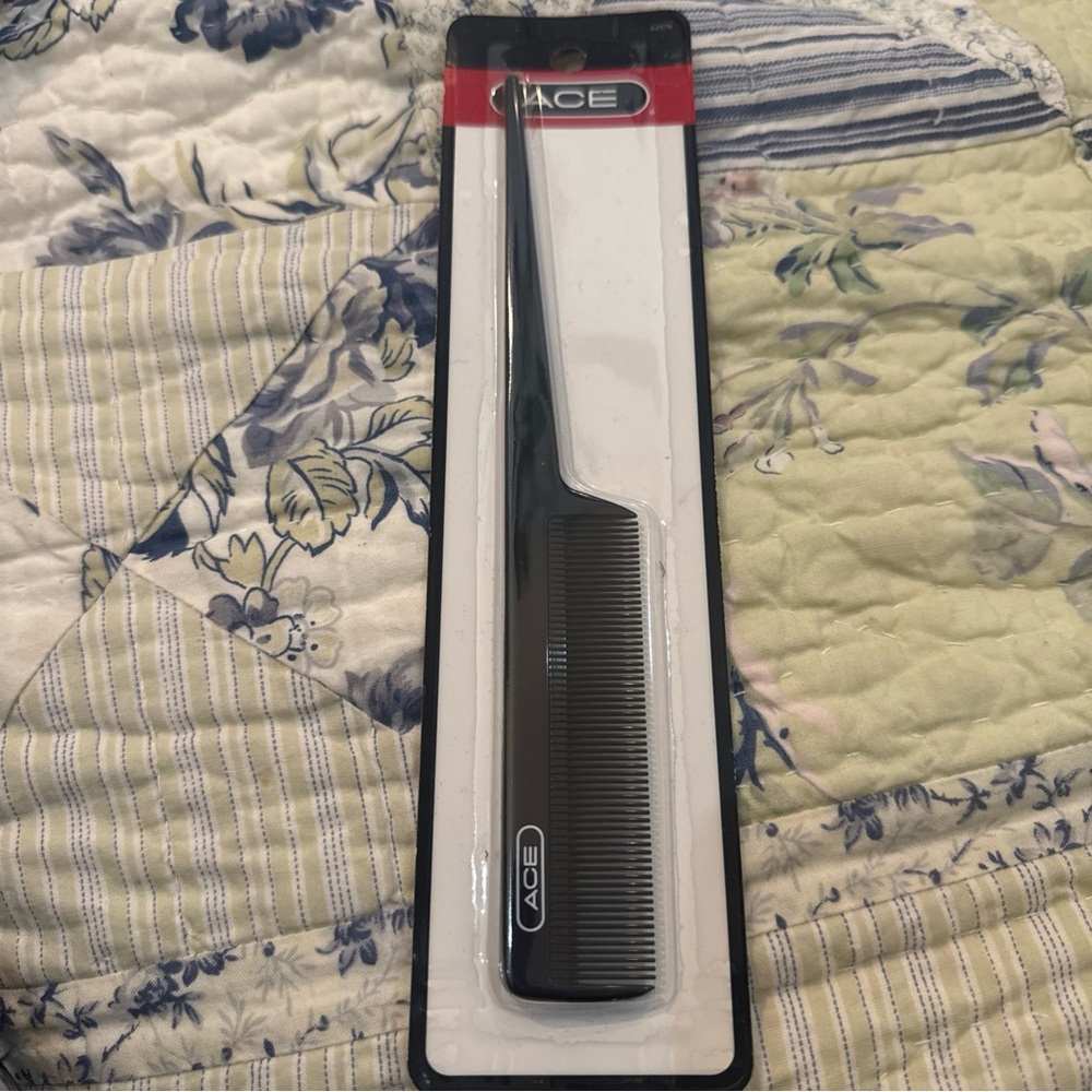ACE Black Hair Comb